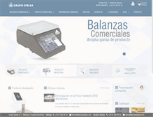 Tablet Screenshot of grupoepelsa.com